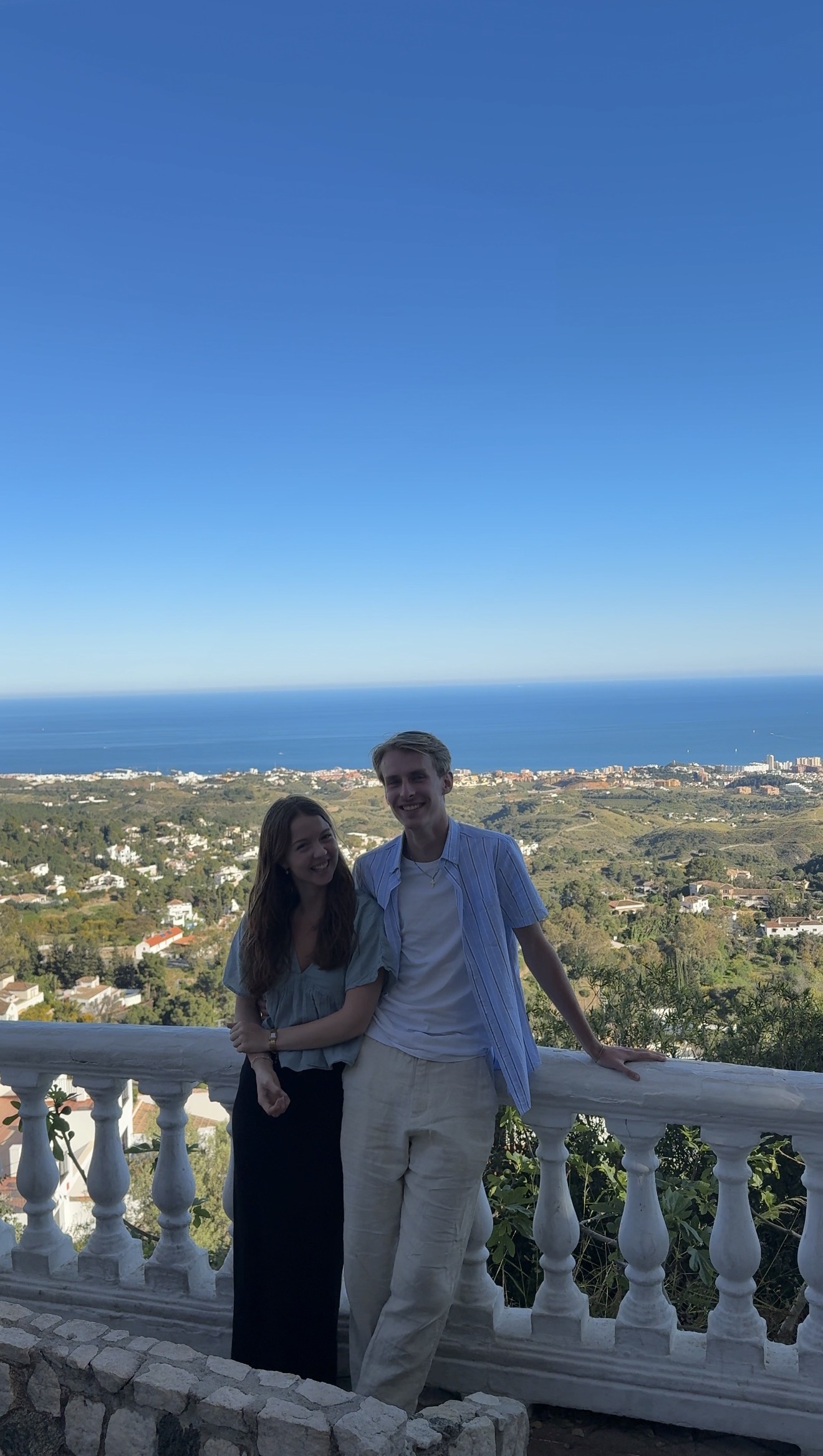 Spanien – utsikt över havet